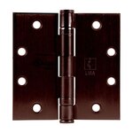 Hager BB127954  NRP 5" x 4" Full Mortise Standard Weight Ball Bearing Hinge Non Removable Pin - * Not Returnable *