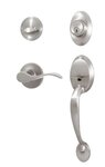 Weslock 2810 Hillcrest Premiere Essentials Collection Single Cylinder Handleset with New Haven Lever Right Hand