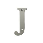 Deltana RL4J Solid Brass 4 Inch House Letter &quot;J&quot;