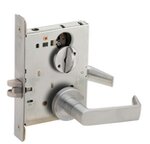 Schlage L9040 06A Bath/Bedroom Privacy Mortise Lock with 06 Lever and A Rose