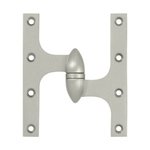 Deltana OK6050B-R 6 Inch x 5 Inch Solid Brass Olive Knuckle Hinge - Right Handed