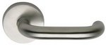 Omnia 10PR Stainless Steel Privacy Leverset