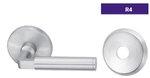 ASSA Abloy Accentra RVR4RL202 Privacy Bedroom Bath Tubular Lock with RV Lever and R4 Rose