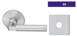 ASSA Abloy Accentra RVR9RL202 Privacy Bedroom Bath Tubular Lock with RV Lever and R9 Rose
