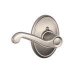 Schlage F170FLA/WKF LH Flair Single Dummy Left Handed Lever with Wakefield Decorative Rosette
