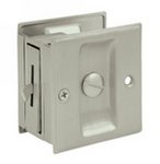 Deltana SDL25U Solid Brass Privacy Pocket Door Lock