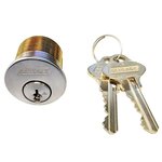 Schlage 20-001S123114XQ11948 1-1/4&quot; Everest Conventional Mortise Cylinder S123 Keyway Modular Dogging Cylinder product