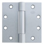 Ives 3CB1HWTW8412 4-1/2 Inch x 4-1/2 Inch Full Mortise Three Knuckle Concealed Bearing Heavy Weight 8 Wire Electric Hinge
