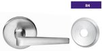 ASSA Abloy Accentra TDR4RL202 Privacy Bedroom Bath Tubular Lock with TD Lever and R4 Rose