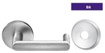 ASSA Abloy Accentra TQR4RL255 Single Dummy Thru Bolted Tubular Lock with TQ Lever and R4 Rose