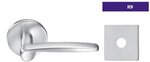 ASSA Abloy Accentra TUR9RL202 Privacy Bedroom Bath Tubular Lock with TU Lever and R9 Rose
