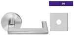 ASSA Abloy Accentra UBR9RL202 Privacy Tubular Lock with UB Lever and R9 Rose