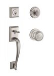 Baldwin SCNAPxTRATRR Reserve Napa Single Cylinder Handleset with Traditional Knob and Traditional Round Rosette