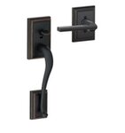 Schlage FE285 ADD/LATxADD Addison Lower Handleset with Latitude Lever and Addison Decorative Rosette product