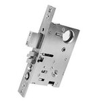 Baldwin 6321.L1 Mortise Lock Left Hand Emergency Egress Entrance 2-1/2 Inch Backset for Handleset x Knob with 1" Faceplate