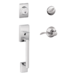 Schlage F60CENxACCLH Century Single Cylinder Handleset with Accent Interior Lever for Left Handed Doors product