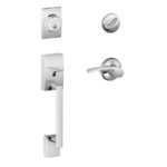 Schlage F60CENxMERLH Century Single Cylinder Handleset with Merano Interior Lever for Left Handed Doors product