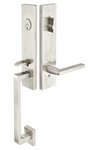Emtek S40101 Davos Stainless Steel One Piece Single Cylinder Handleset