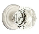 Crystal and Glass Privacy Door Knobs