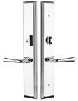 Emtek Keyed with American Cylinder, Hub Above Handle category